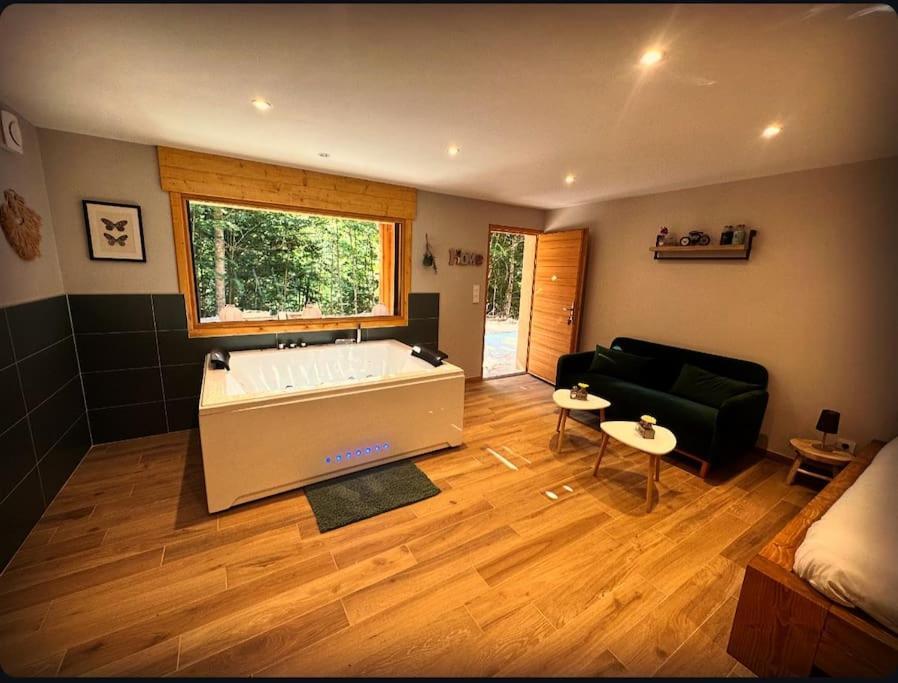 Jacuzzi En Foret L'Esperou 외부 사진