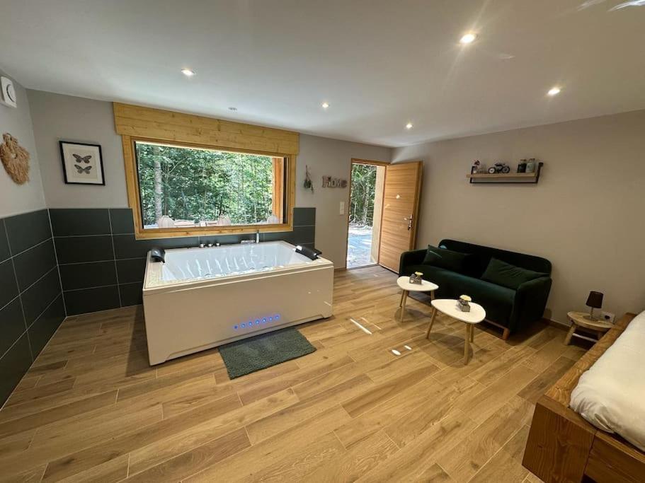 Jacuzzi En Foret L'Esperou 외부 사진